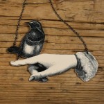 Victoriana Bird-Hand-necklace