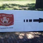 Pig Island this way