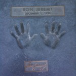 Ron Jeremy walk of fame