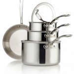 HSN Bon Appetit Collection 15pc Triply Cookware Set
