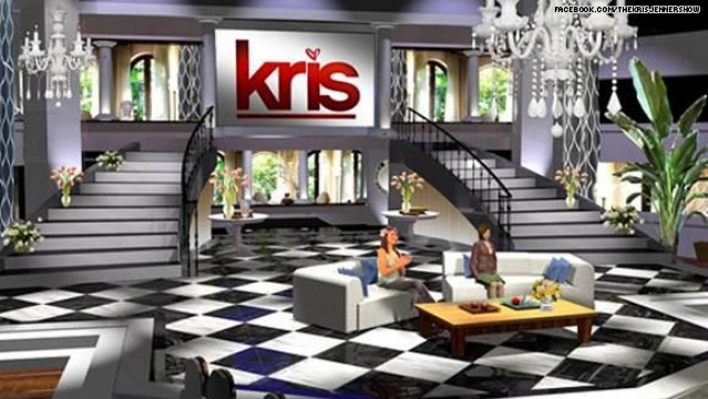 Kris Jenner Talk Show set