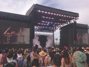 Matt & Kim at Coachella 2016